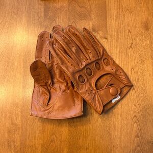 (Worn Once) Men’s Medium Riparo Leather Driving Gloves